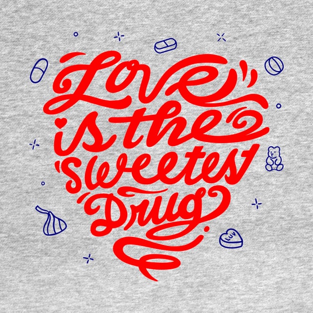 Love is sweet by Moe Tees